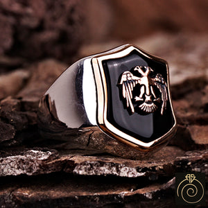Onyx Silver Men's Ring