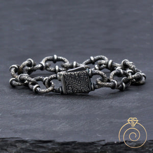 men's-silver-bracelet-unique-jewelry