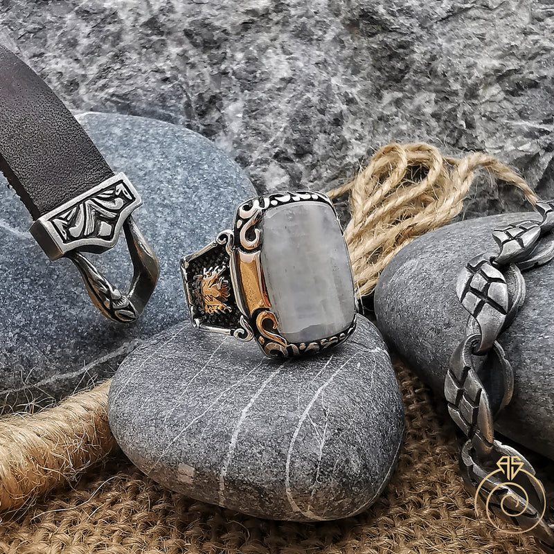 Custom moonstone rings online