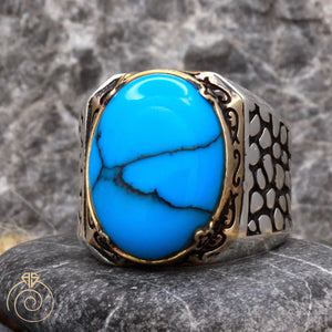 turqouise-blue-mens-silver-ring