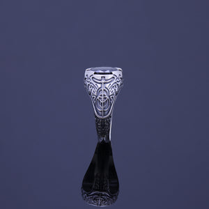 Great Rune Elden Ring Handmade Silver Ring, Shardbearer Lord's Ring, Game Jewelry, Custom Made Designing Available