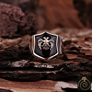 Onyx Silver Men's Ring