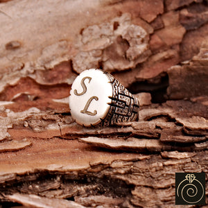 Customized Silver Men's Ring