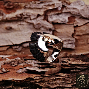 Eagle Silver Men's Ring