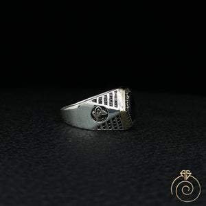 Onyx Silver Men’s Ring