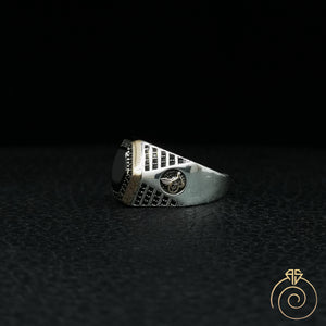 Onyx Silver Men’s Ring