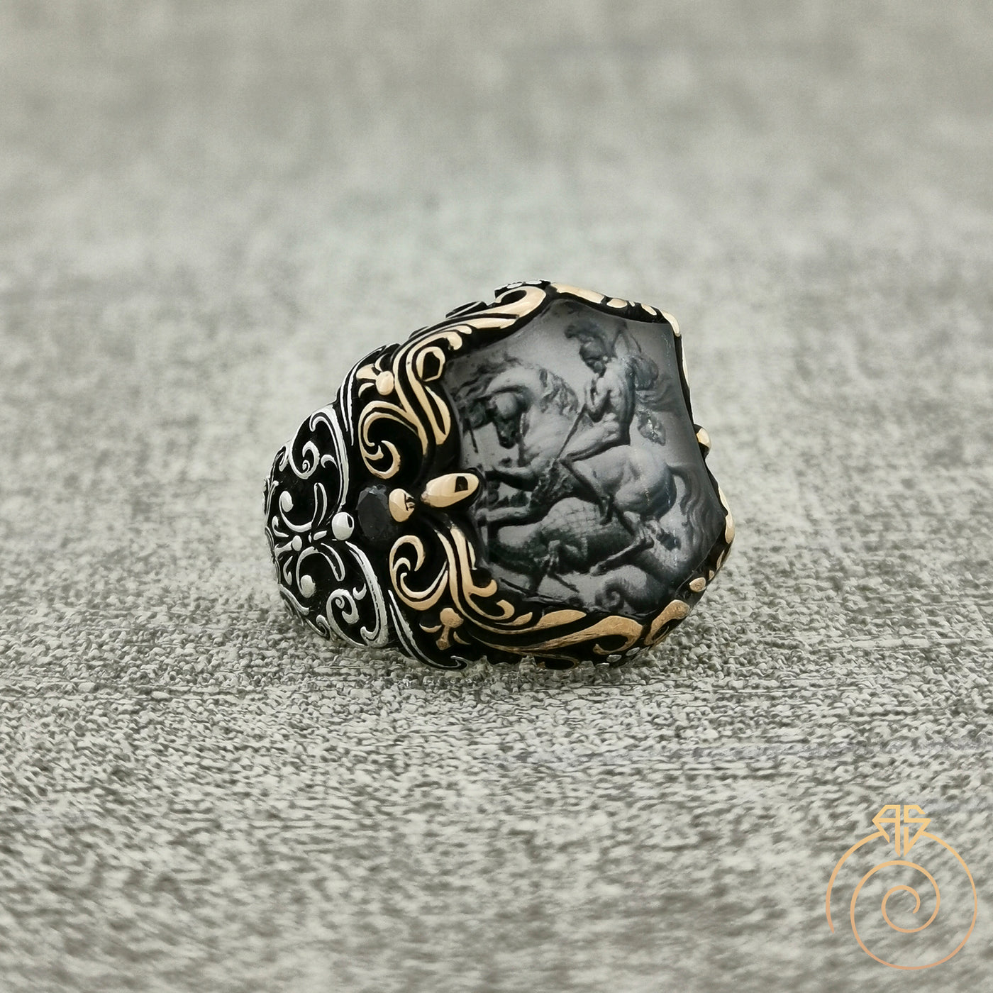 George and clearance dragon ring