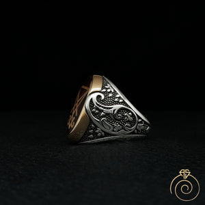 Sigil of Lucifer Silver Men’s Ring