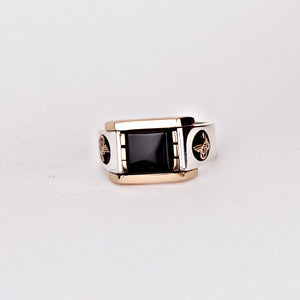 Tribal-onyx-black-men-ring