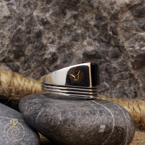 Onyx Custom Symbol Men’s Ring