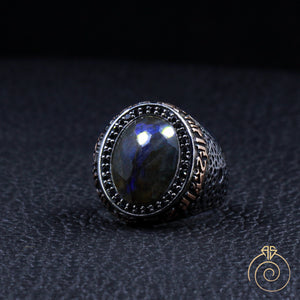 black-diamond-blue-gemstone-ring