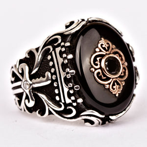 black-onyx-sword-warior-ring