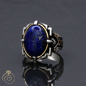 blue-gemstone-mens-silver-ring