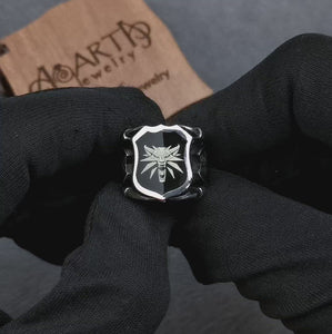 witcher-geralt-sigil-men's-ring-video