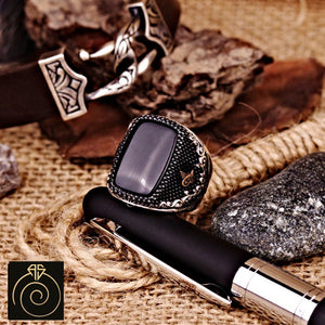 Onyx Silver Men's Ring