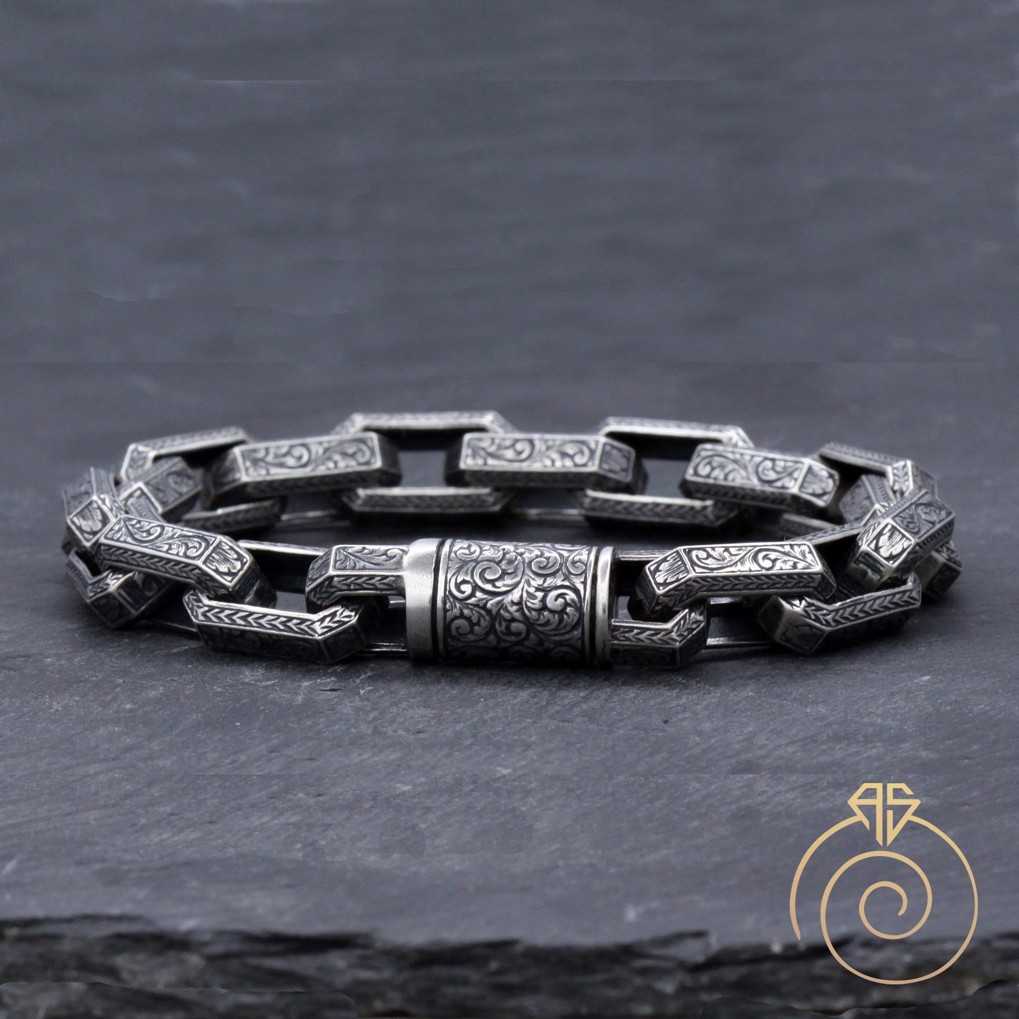 Men's Box Chain Bracelet - Sterling Silver | Vincero Collective