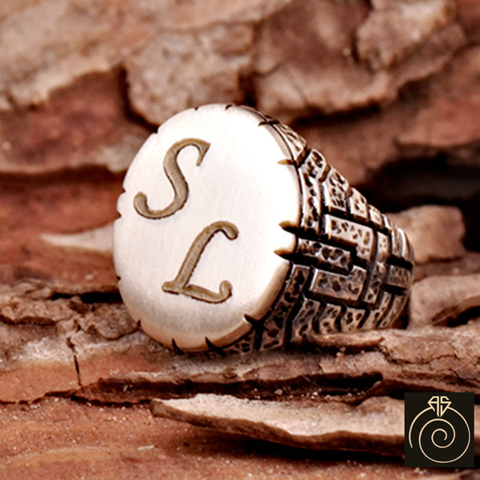 Customized Silver Men's Ring