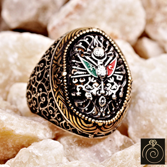 Imperial Silver Men's Ring