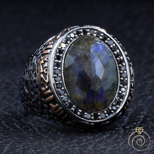 labradorite-green-mens-silver-ring