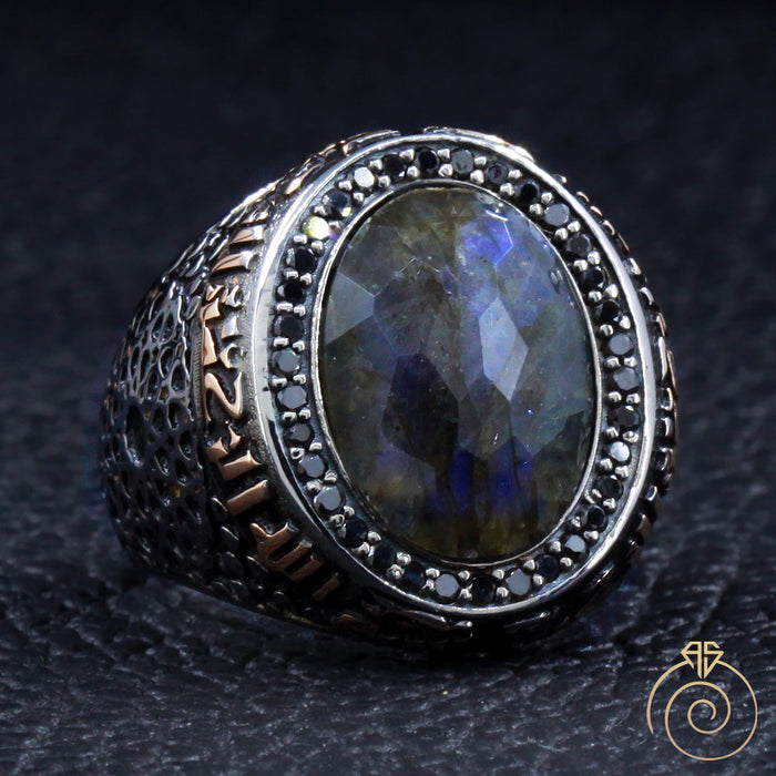 Labradorite Eslimi Silver Men’s Ring