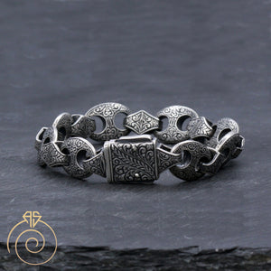 men's-silver-bracelet-unique-jewelry