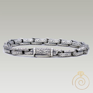 men's-silver-bracelet-unique-jewelry