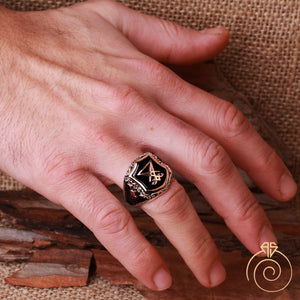 Sigil de Lucifer Custom Signet Ring