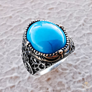 mens-turquoise-blue-gemstone-muslim-signet-rings