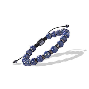 Silver Gemstone Bracelet