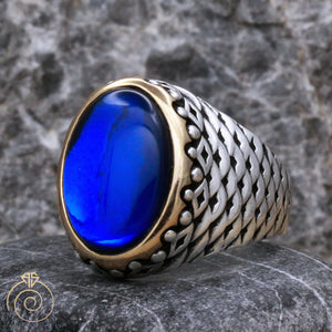 sapphire-blue-mens-silver-ring