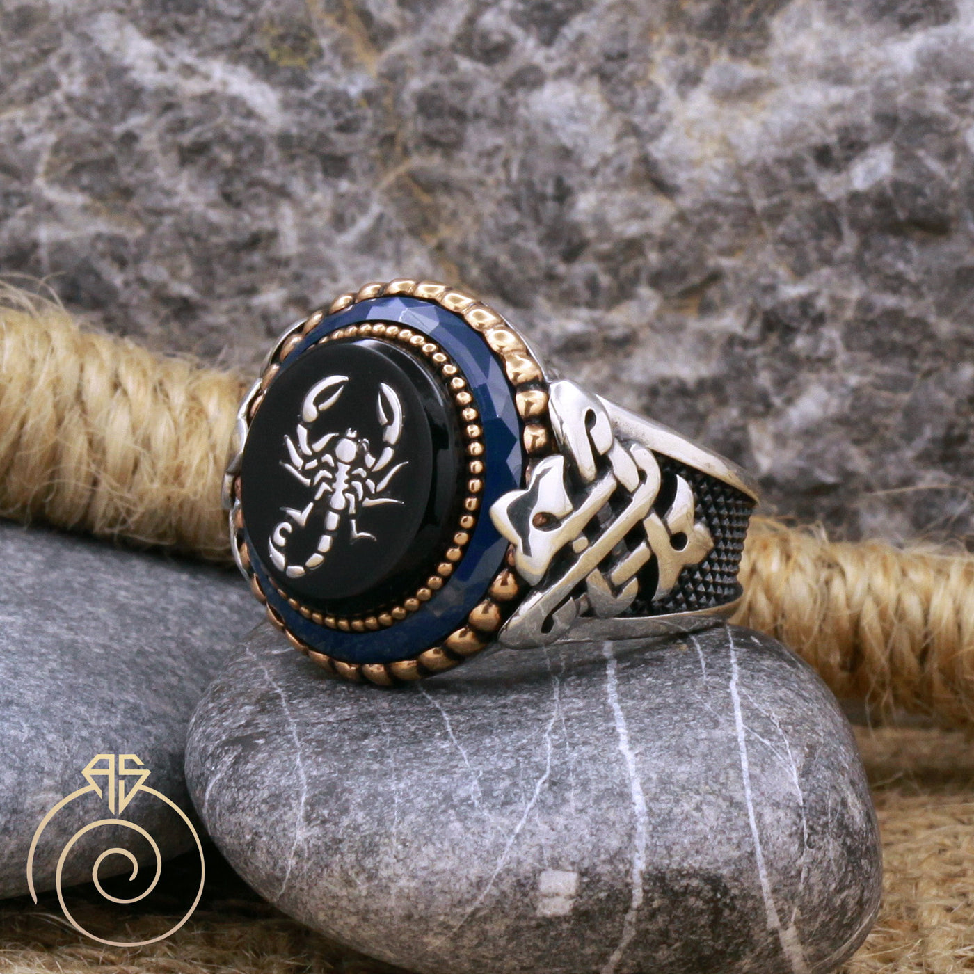 Scorpio zodiac ring hot sale