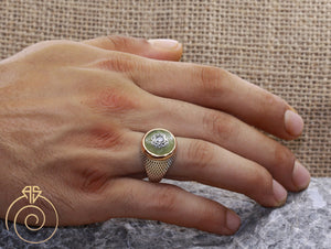 signet-ring-silver-gemstone-unique